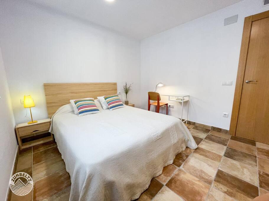 Casa Zunbeltz de 3 habitaciones en plena montaña Lezáun Exterior foto